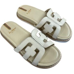 Sam Edelman Valeri Mini Children’s Youth Size 2 White Gold Girly Softgirl Preppy